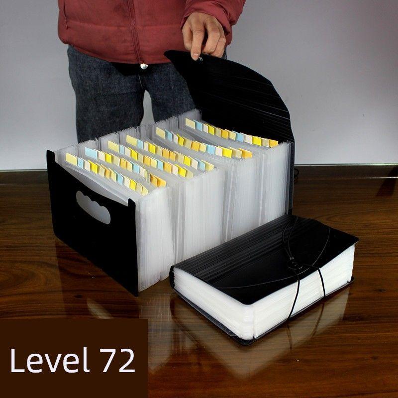 A5 Folder Document Invoice Storage Box Receipt Bill Cheque Consumption Note Delivery Note Voucher List Classification Storage