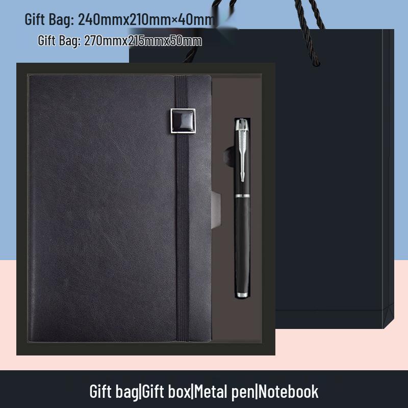 Custom Logo Business Notebook Gift Set - High-Quality Event Souvenir