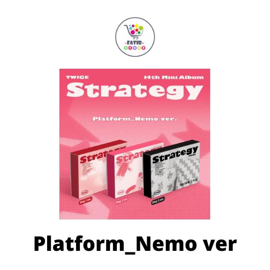

Platform Nemo Ver TWICE 14th Mini Album STRATEGY No POB Random