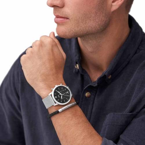 Fossil NEUTRA FS6020SET Men's Silver Watch