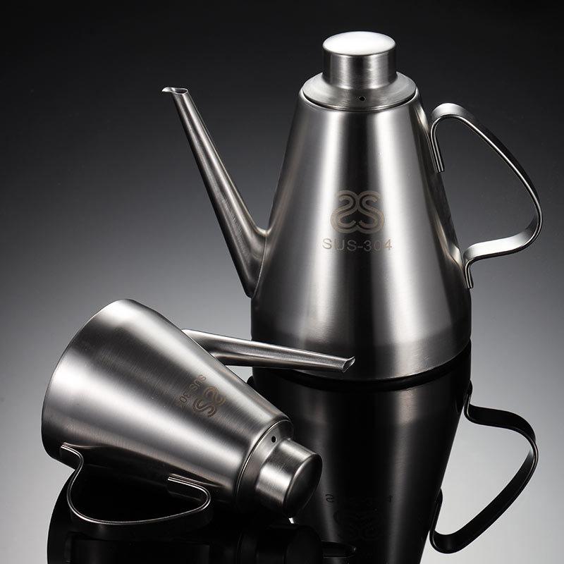 304 stainless steel gentleman oil pot multi-specification anti-drip oil bottle sauce bottle kitchen practical gadget housewarming