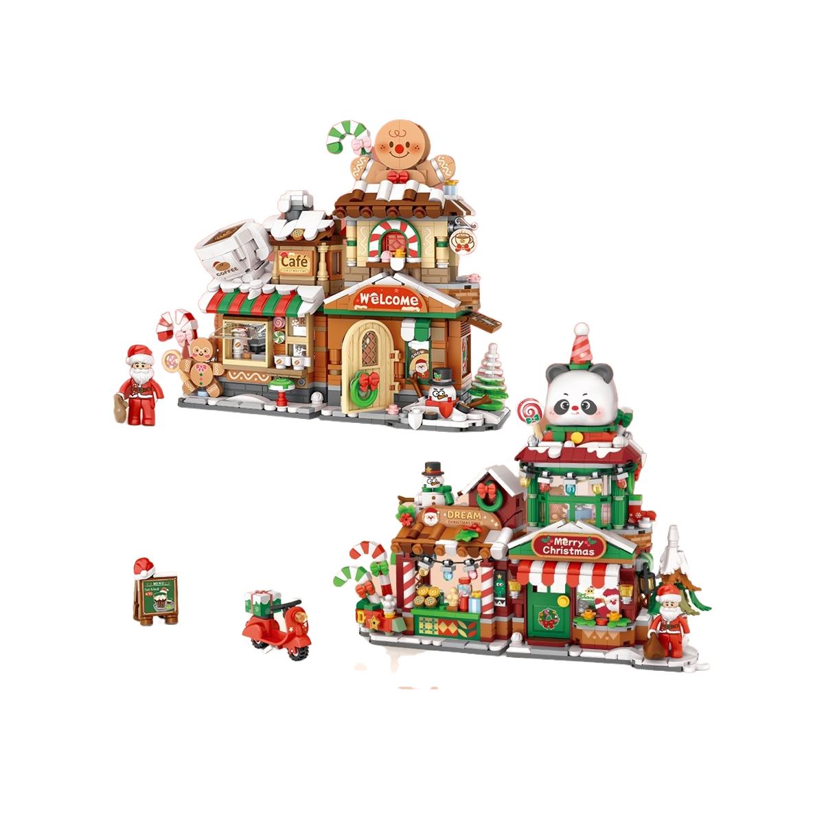 Loz Christmas Gingerbread House Diy Construction