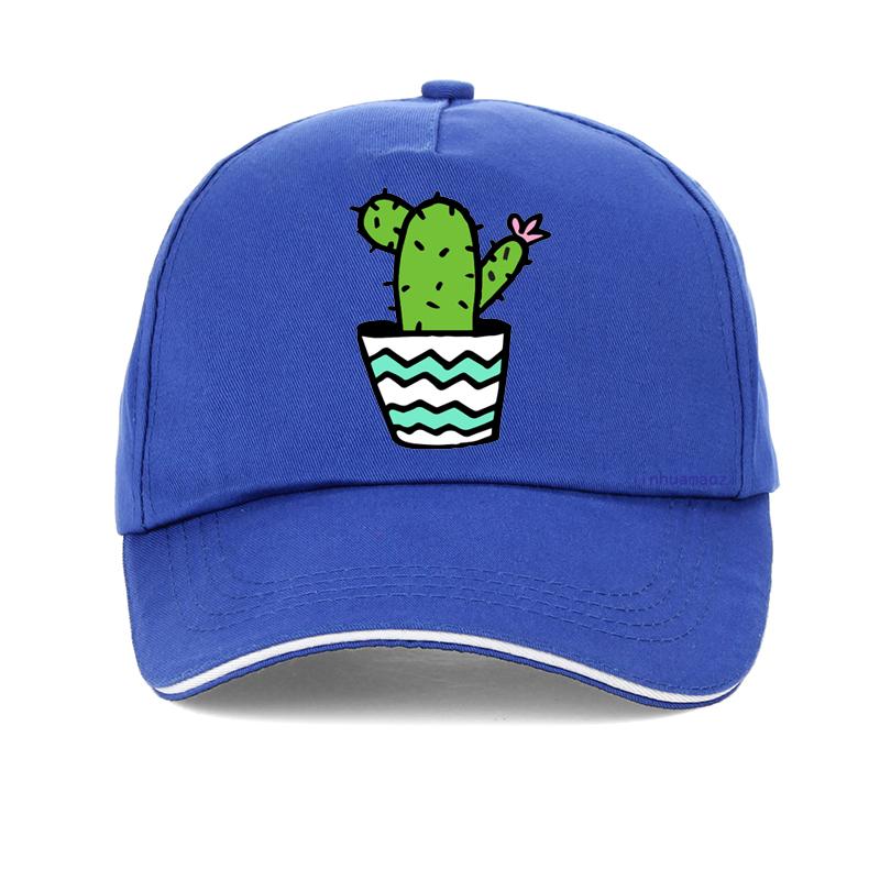 Cartoon eleUnisexts CACTUS print Baseball cap lovely girl sun hat Fashion summer Unisex Women snapback hats