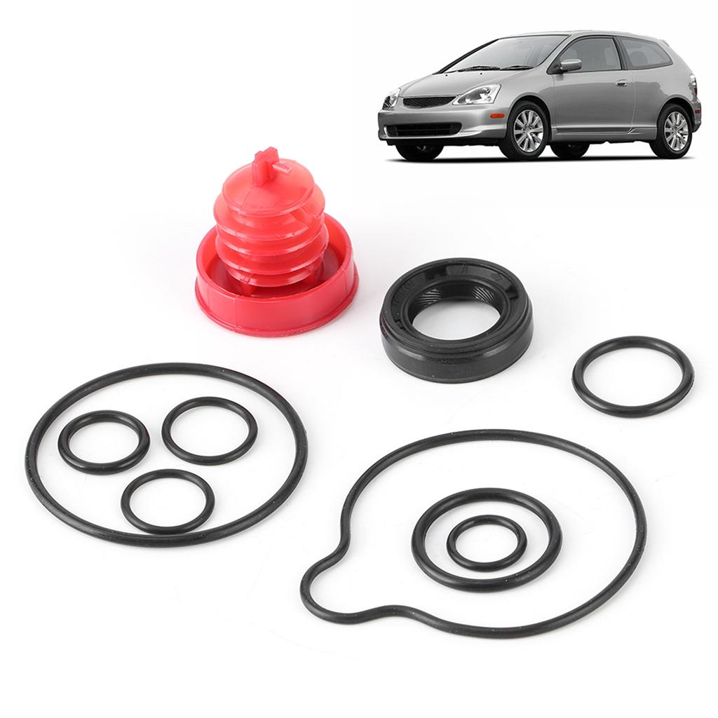 10-teiliges Set Servolenkpumpe Nachdichtung O-Ring-Kit 91370SV4000 Passend für Honda