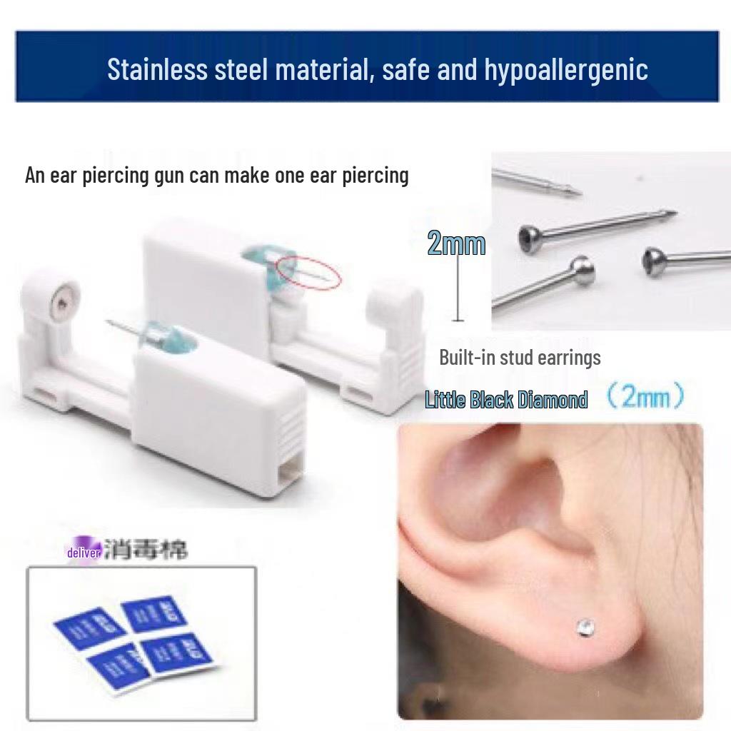 Second Gen Sterile Disposable Ear Piercing Tool Set