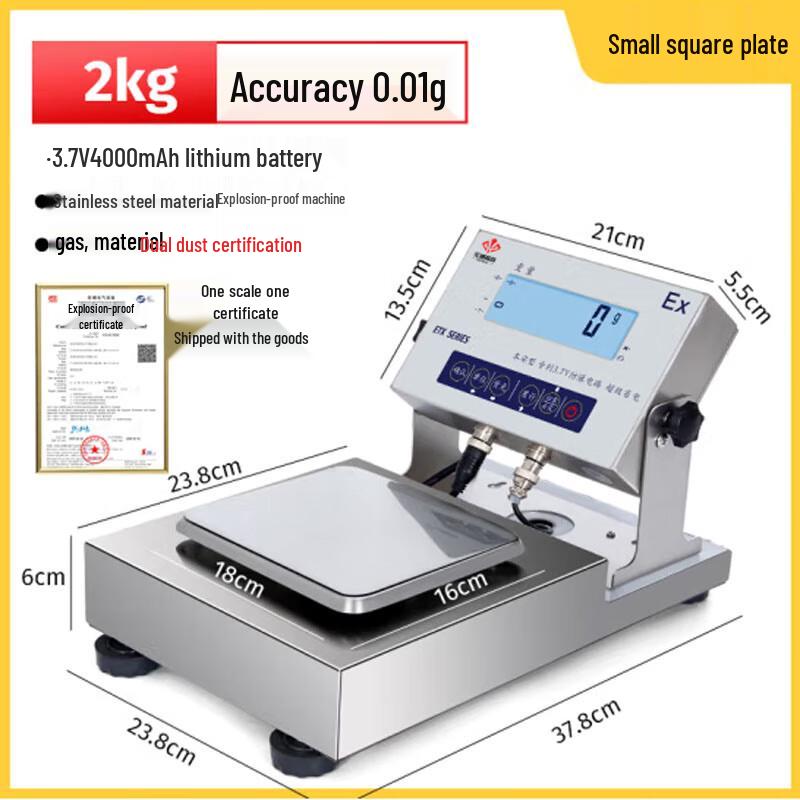 

Huachao Intrinsically Safe High-Precision Industrial Platform Scale