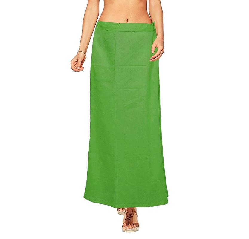 TreegoArt Fashion Fashion Women's Cotton Petticoat Saree Underskirt Sari Underwear Free Size Adjustable