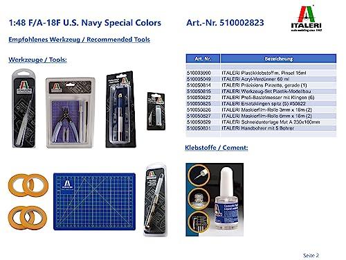 Italeri Tamiya 1/48 Airplane Series No. 2823 American F/A-18F Super Hornet US Navy Special Paint Plastic Model 38104