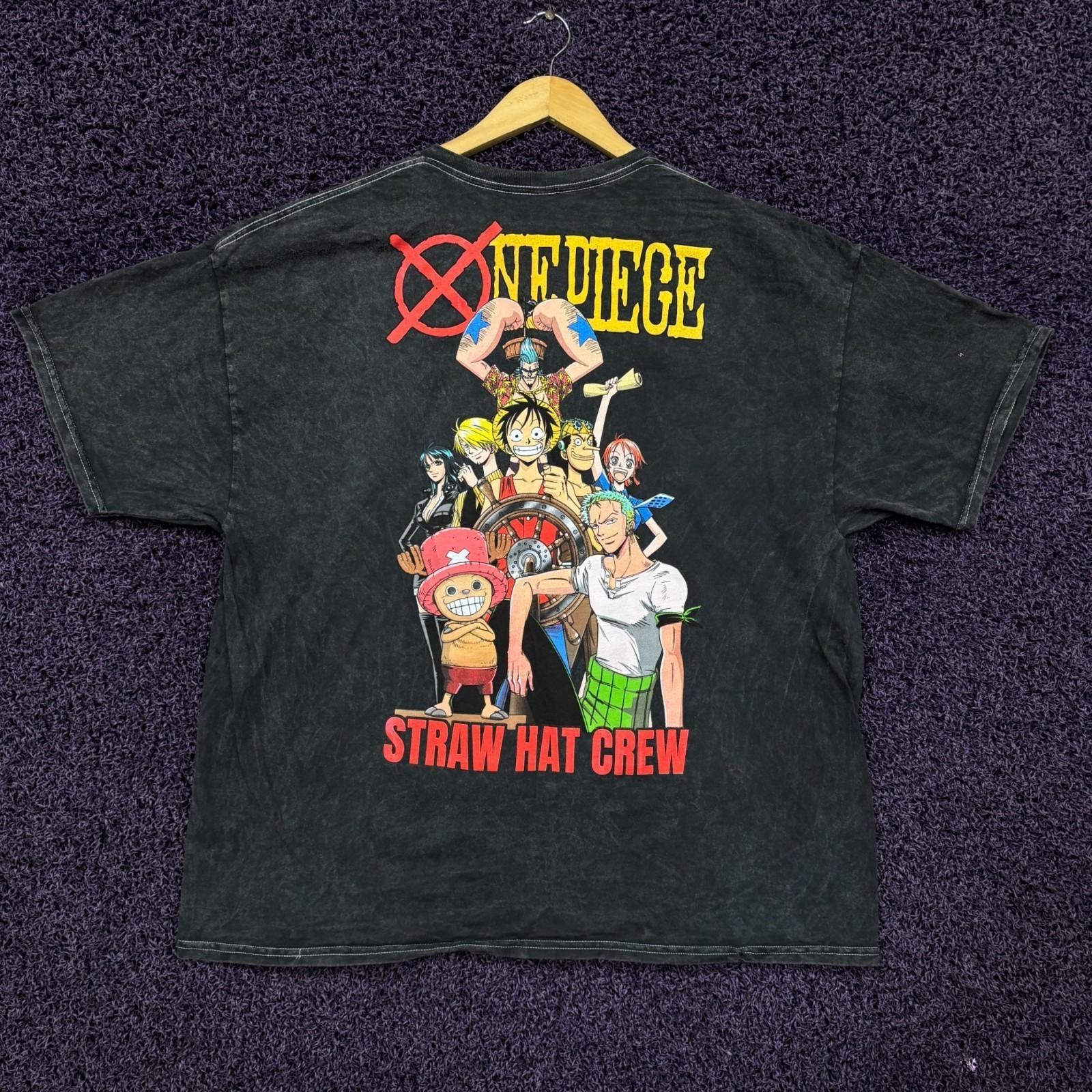 The Straw Hat Crew One Piece Film Red Anime Movie T-Shirt 2X M