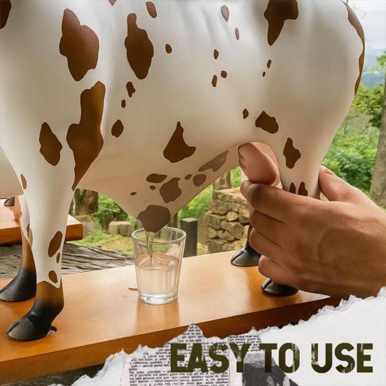 2L Bull Liquor Dispenser Wine Vodka Whiskey Decanter Brazilian Cattle Beverage Container Bottle Decoration Home Kitchen Bar Accessory