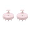 Burisel Scalp Massage Shampoo Brush Deep Cleansing Hair Care Tool Pink 1+1 Set