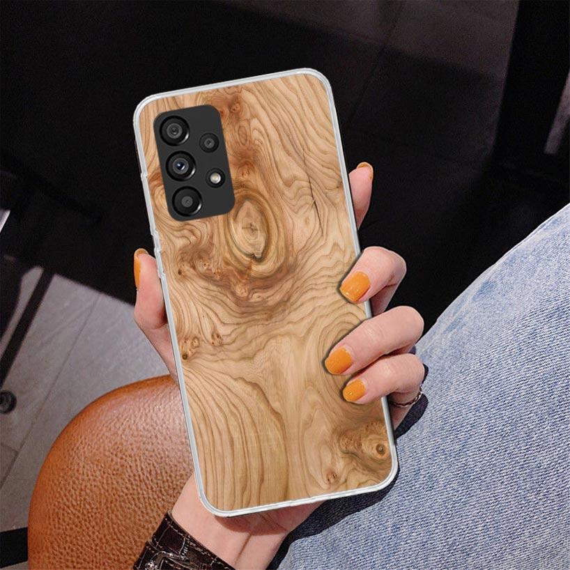 Wood Wooden Pattern Phone Case For Samsung Galaxy A17 A16 A15 A14 A13 A57 A56 A55 A54 A53 A37 A36 A35 A34 A33 A26 A25 A24 A23 Ga