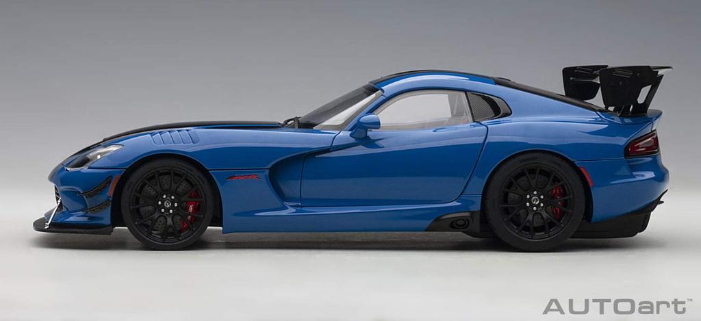 AUTOart Dodge Viper ACR Stripe Finished Product 71734 1/18 Blue/Black