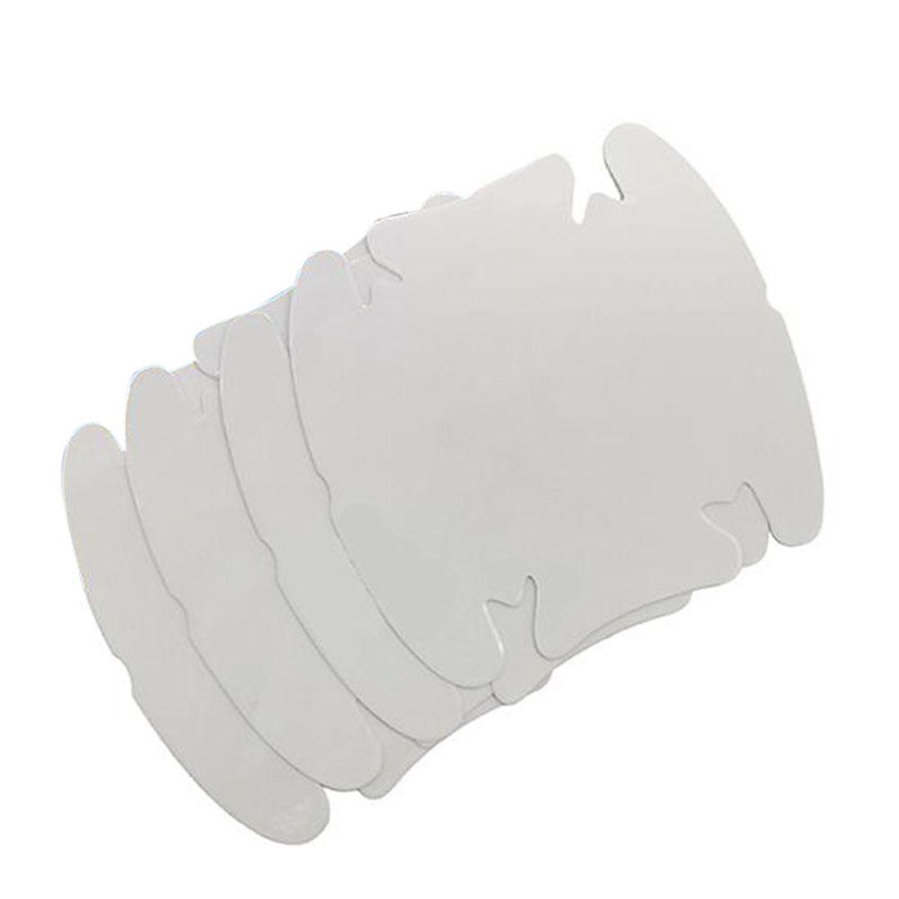 4 Pcs Car Door Handle Invisible Transparent Anti-scratch Protection Protector Sticker F-Best