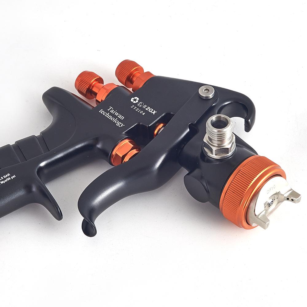 1.0mm 1.3mm 1.5mm 1.8mm Yüksek Atomizasyon Otomotiv Mobilya Son Kat UV Vernik Özel Endüstriyel Yüksek Basınçlı Püskürtme Tabancası
