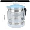 4L Distilled Water Collector Container For Kitchen Countertop Distillers Transparent Design Glass Collection Bottle