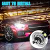 4Pcs H7 Car Led Fog Light, 5630 33 Smd Automotive Super Bright 360° Light Range Led Bulbs Decoding Reversing Light Taillight Drl