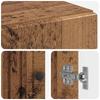 Shoe Cabinet ALKMAAR 59.5 x 39.5 x 90 cm Engineered Wood Reclaimed Wood