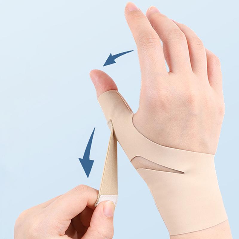 1Pc Thumb Brace Wrist Stabilizer Pain Relief Right Or Left Hand Soft Thumb Support Compression Sleeve Protector For Women Men