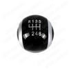 6 Speed Gear Shift Knob Fit For Peugeot 206 306 207 208 307 308 2008 3008 5008 Citroen C3 C4 DS4 Black Or Brown 2 options