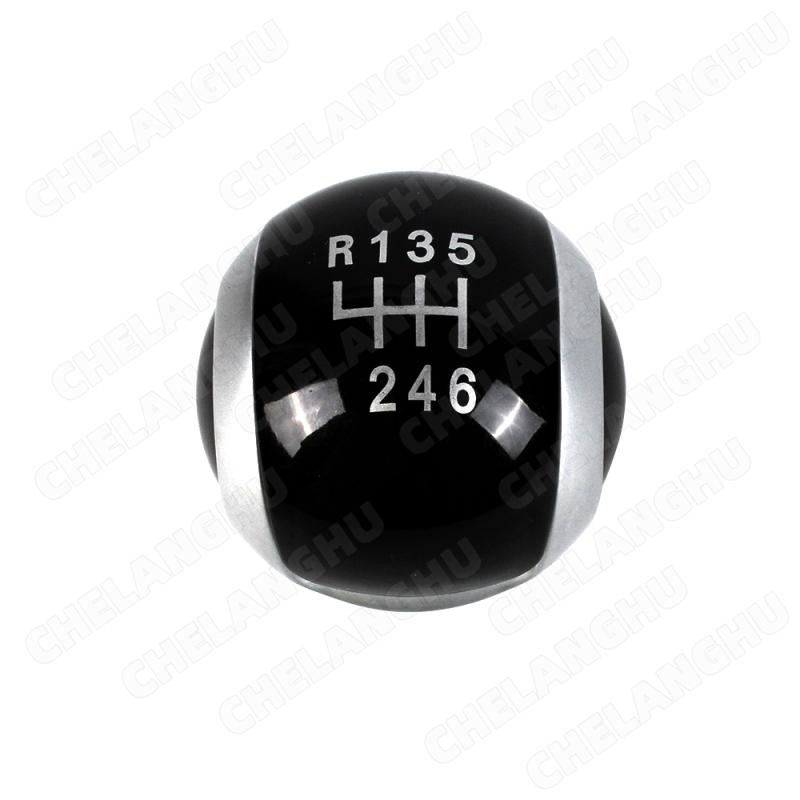 6 Speed Gear Shift Knob Fit For Peugeot 206 306 207 208 307 308 2008 3008 5008 Citroen C3 C4 DS4 Black Or Brown 2 options