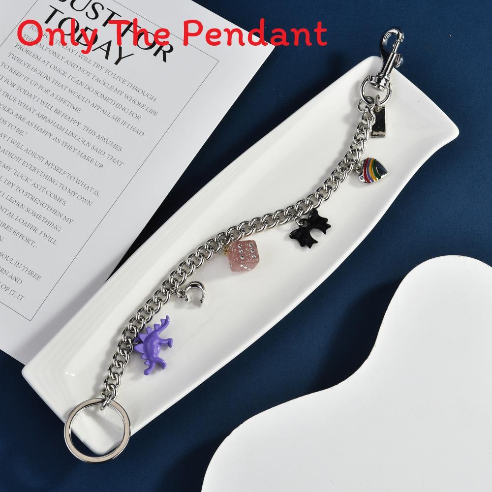 Summer Fruit Pendant Bag Charm With Metal Chain For Fashionable Women