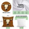 Western Cowboy Cushions Pillowcase Printed Polyester 45x45cm Throw Pillow Cover Decorative Sofa Cushions Pillowslip Home Decor