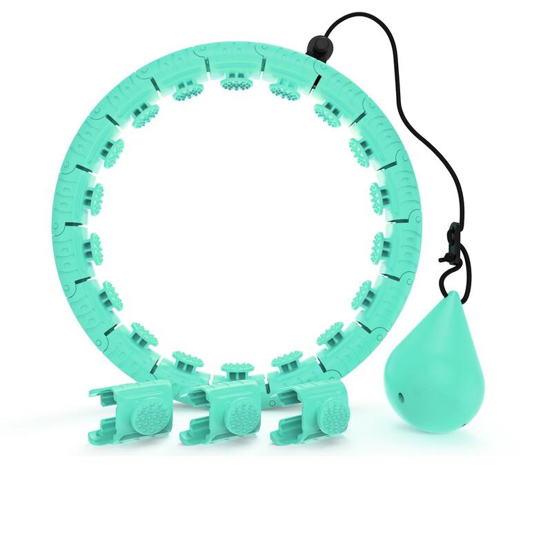 Longchan Upgraded Detachable Weighted Silent Fitness Hula Hoop