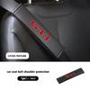 For Volkswagen VW Car Seat Belt Leather Safety Belt Shoulder Cover Protect Pad Beetle CC B5 B6 B7 EOS GTI MK2 MK4 MK5 MK6 Fx5