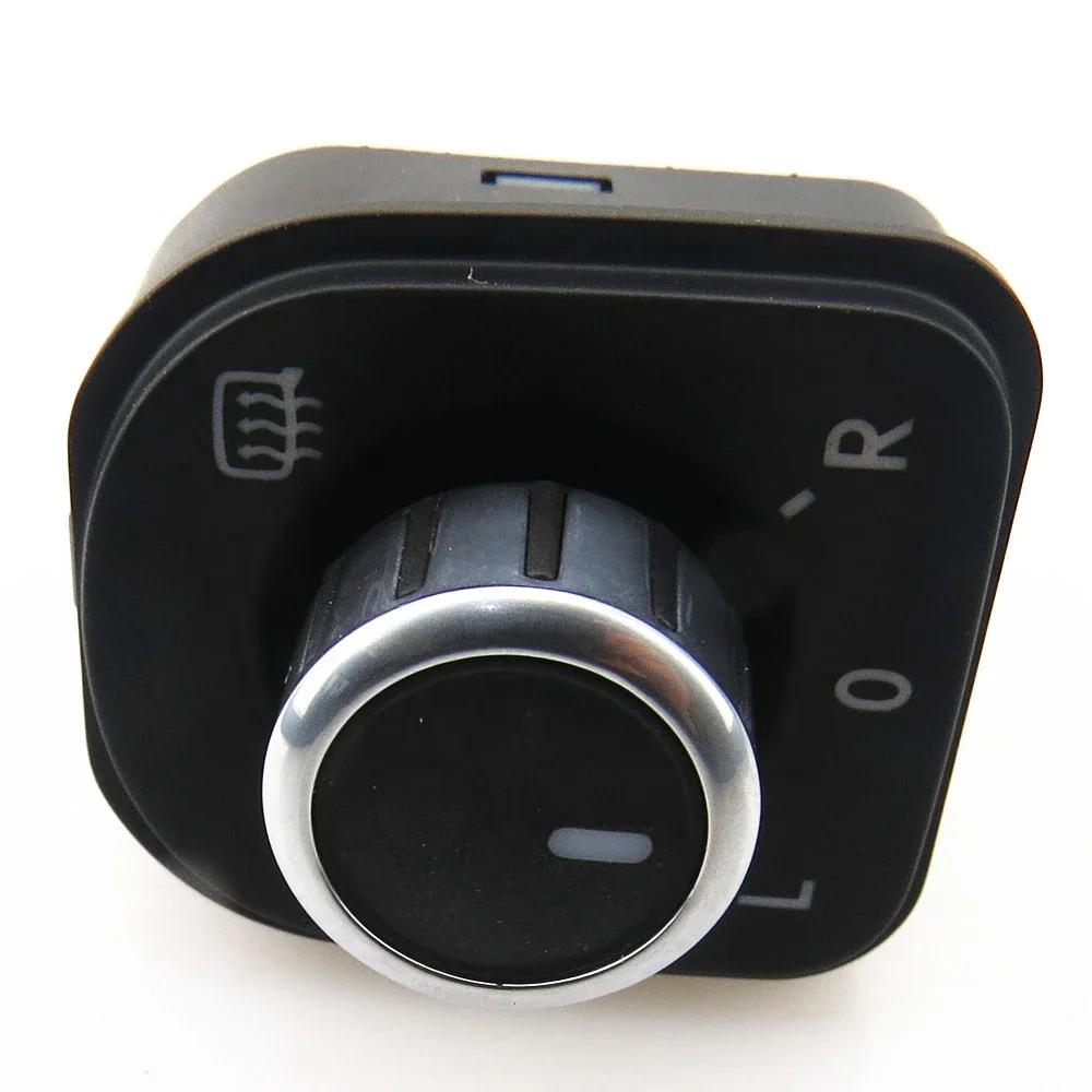 5ND959565B Brand New Chrome-plated Side Rearview Mirror Control Adjustment Switch Knob Golf MK5 MK6 Passat B6 Tiguan CC