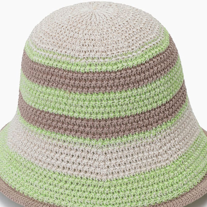 

Шапка крючком в разноцветную полоску BENETTON_BCCP57531YG OS