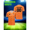 Custom Soccer Jersey With Custom Image, Number And Name, Casual Urban Daily Football Apparel