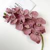 Iron Wire Inner Lining Artificial Butterfly Orchid Fake Phalaenopsis Flower  Wedding Decoration
