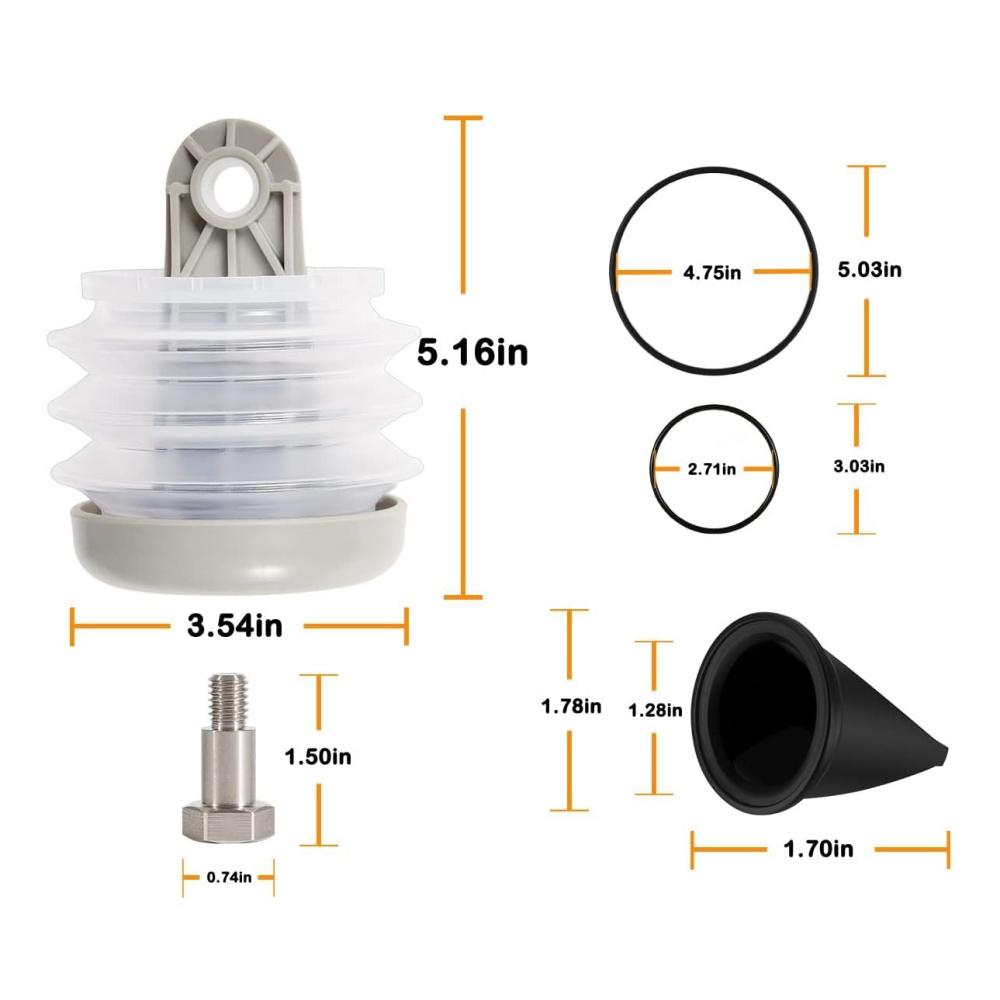 Vakuumpumpe Faltenbalg-Kit 385230980 Für Dometic S J T Serie