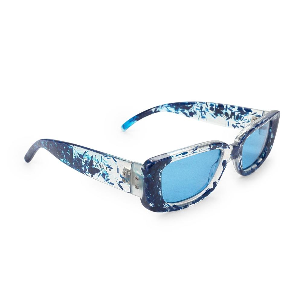 

Stefan Cooke 1 Clear Blue Sunglasses Multi One Size