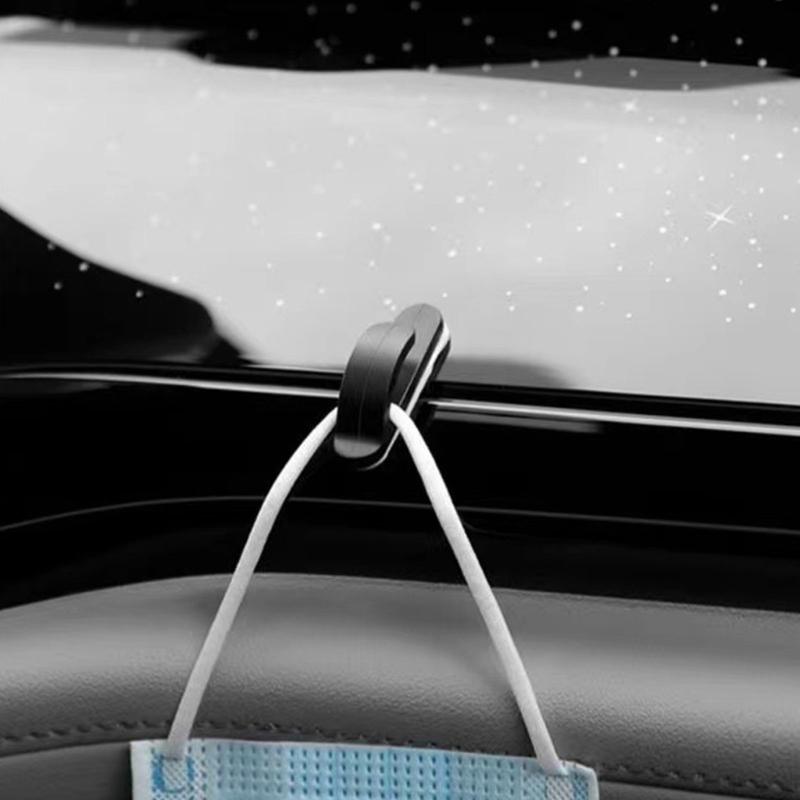 Plastic Car Hook Universal Mini Car Hook Interior Car Organizers Upgrades for family  Needing To Tidy Up Their Vehicle