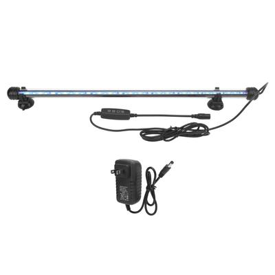 Akvarielys Vanntett Akvariumbelysning med LED-lys 3 Moduser Dimbart 100?240VUS Plugg 48CM