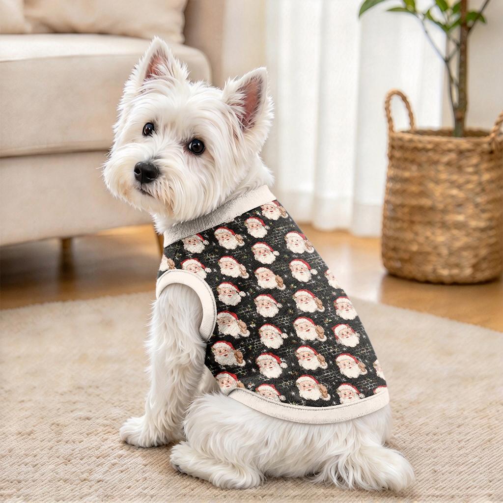 Pet Christmas Print Clothing, Festive Holiday Pet Apparel for Seasonal Celebrations and Daily Use