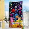 Pocoyo Customizable Name Beach Towel Super Soft & Absorbent Suitable for Swimming Gym Camping Yoga Vacation