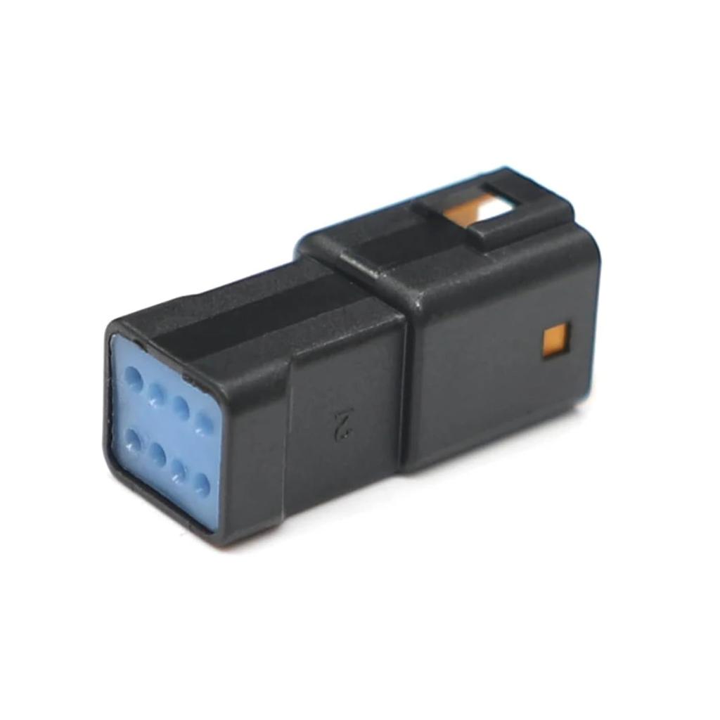 10 Set 08R-JWPF-VSLE 8Pin Black Automotive Waterproof Connector Male Female Connector Plug 08T-JWPF-VSLE(10 Piece Female Set)