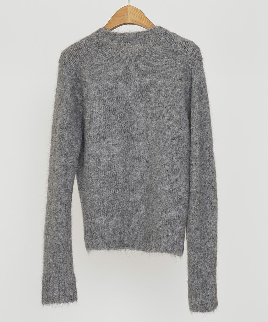 MANUELLE ET GUILLAUME Alpaca Gray Knit