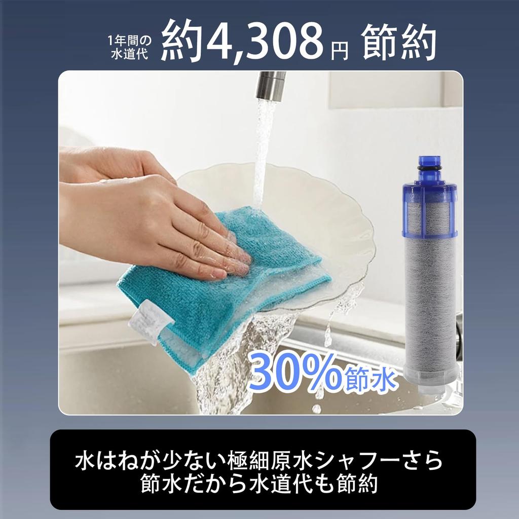 MOTRA Replacement Water Filter Cartridges for Faucet Water Filter and High Chlorine Removal of JF-K22 (Removes 15+2 Substances) (Universal Compatible)