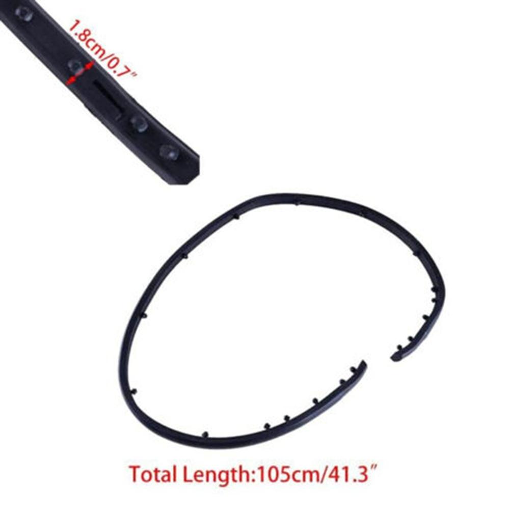 Hood Rubber Seal Strip 2017-2018 Direct Replacement