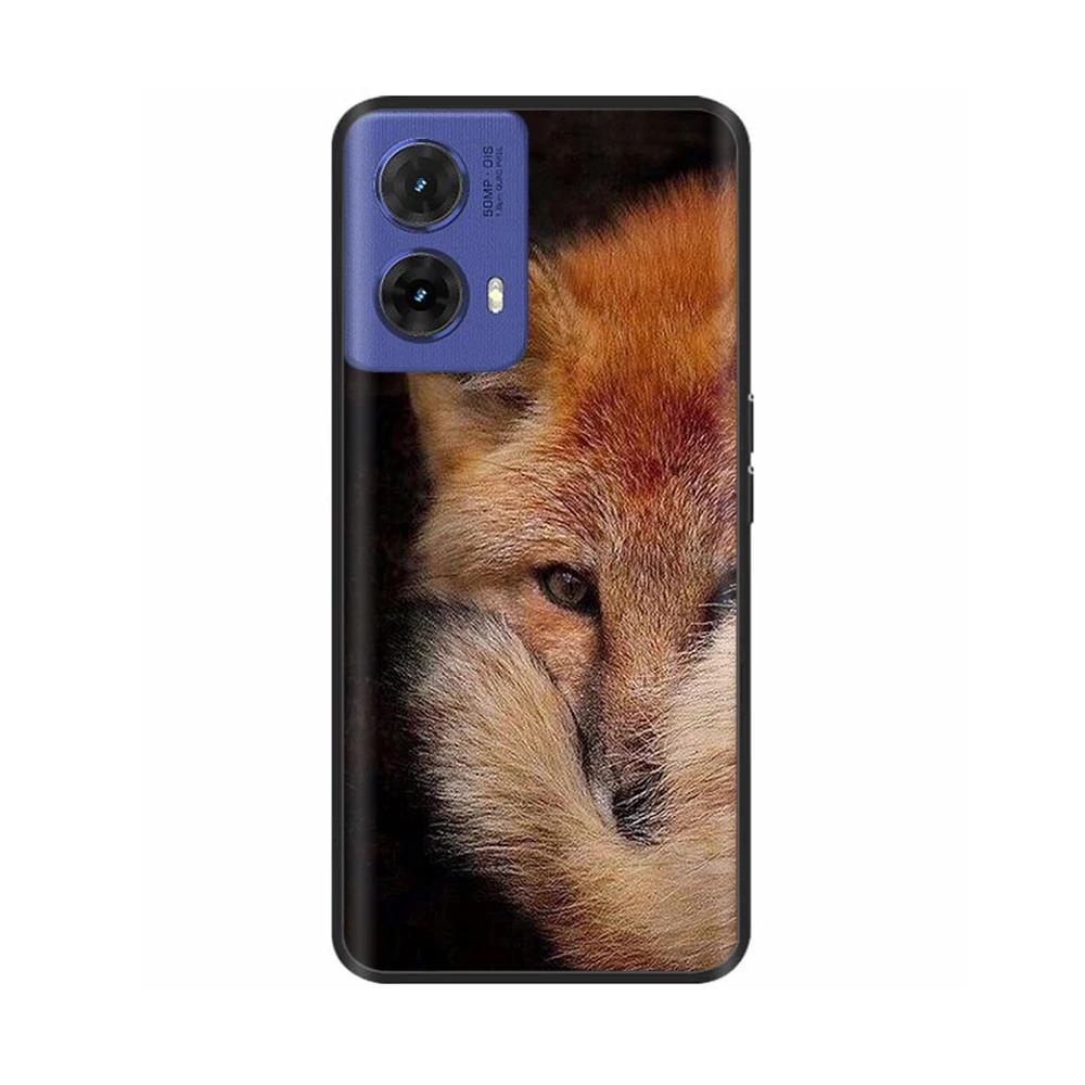 For Motorola Moto G85 Case Butterfly Soft Matte Silicone Back Cover For Moto G85 5G Cases MOTOG85 G 85 5G Funda Full Phone Coque
