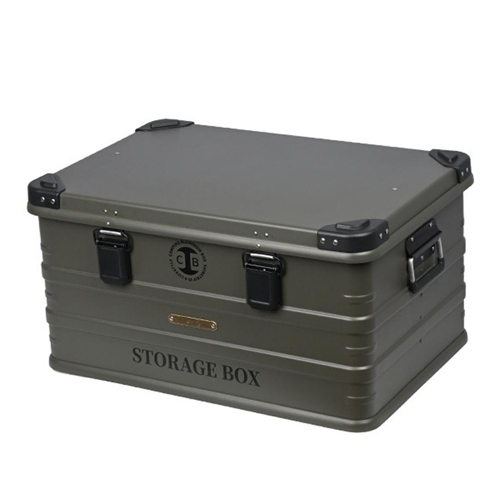 Outdoor Waterproof Storage Box Multifunctional Camping Aluminum Alloy Storage Box Large Capacity