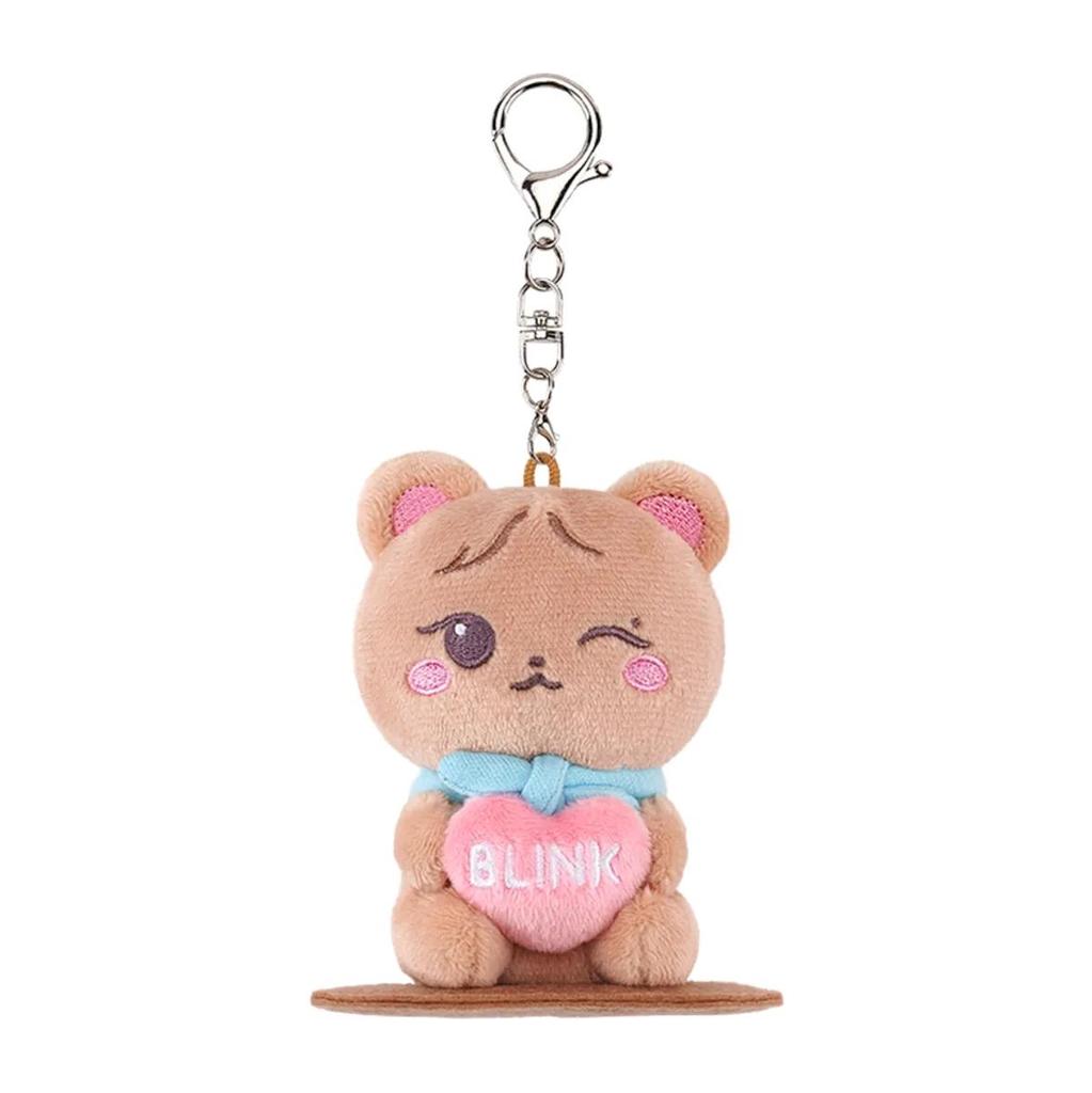 מחזיק מפתחות קטיפה מגנטי דמות BLACKPINK רשמי [DEADLINETOUR]