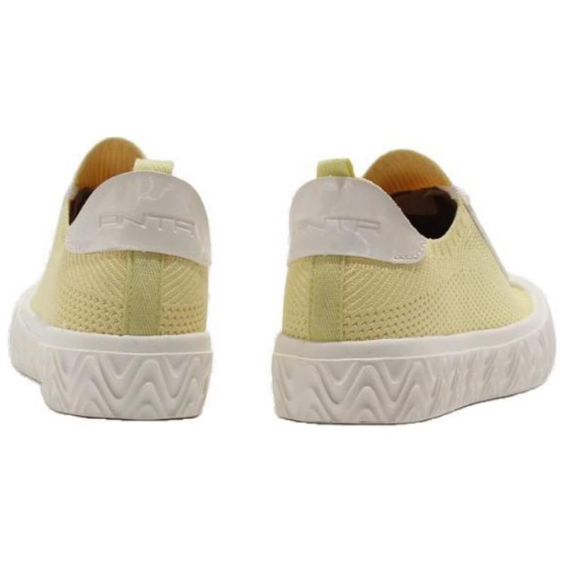 Anta Casual Comfortable Shock Absorbing Wear Resistant Low Top Sneakers Women Sneakers Yellow 122228062-4