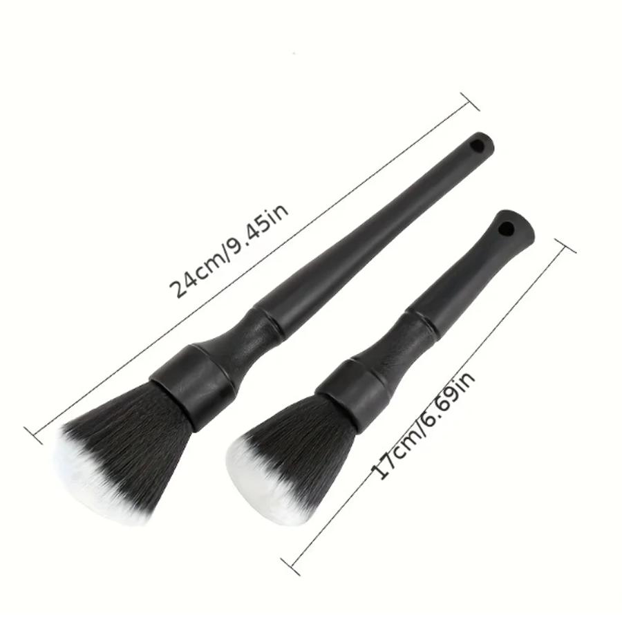1pc Car Interior Detailing Brush Soft Bristle Cleaning Brush Dusting Brush Car Interior Cleaning Tool Auto Detail Brush Car