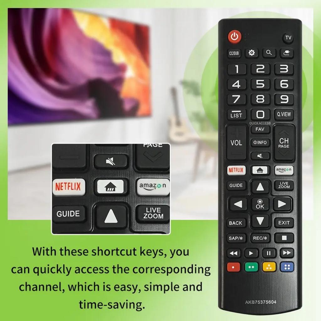 AKB75375604 for LG TV Smart 32LK540BP LCD TV Remote Control