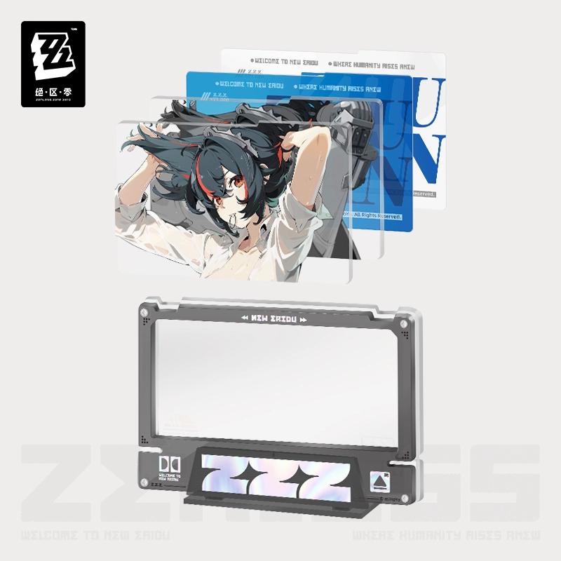 Sunsyea Zenless Zone Zero Merchandising Ufficiale miHoYo Serie Originale YH Portachiavi in Acrilico Spilla Ornamento Squadra Investigazione Criminale